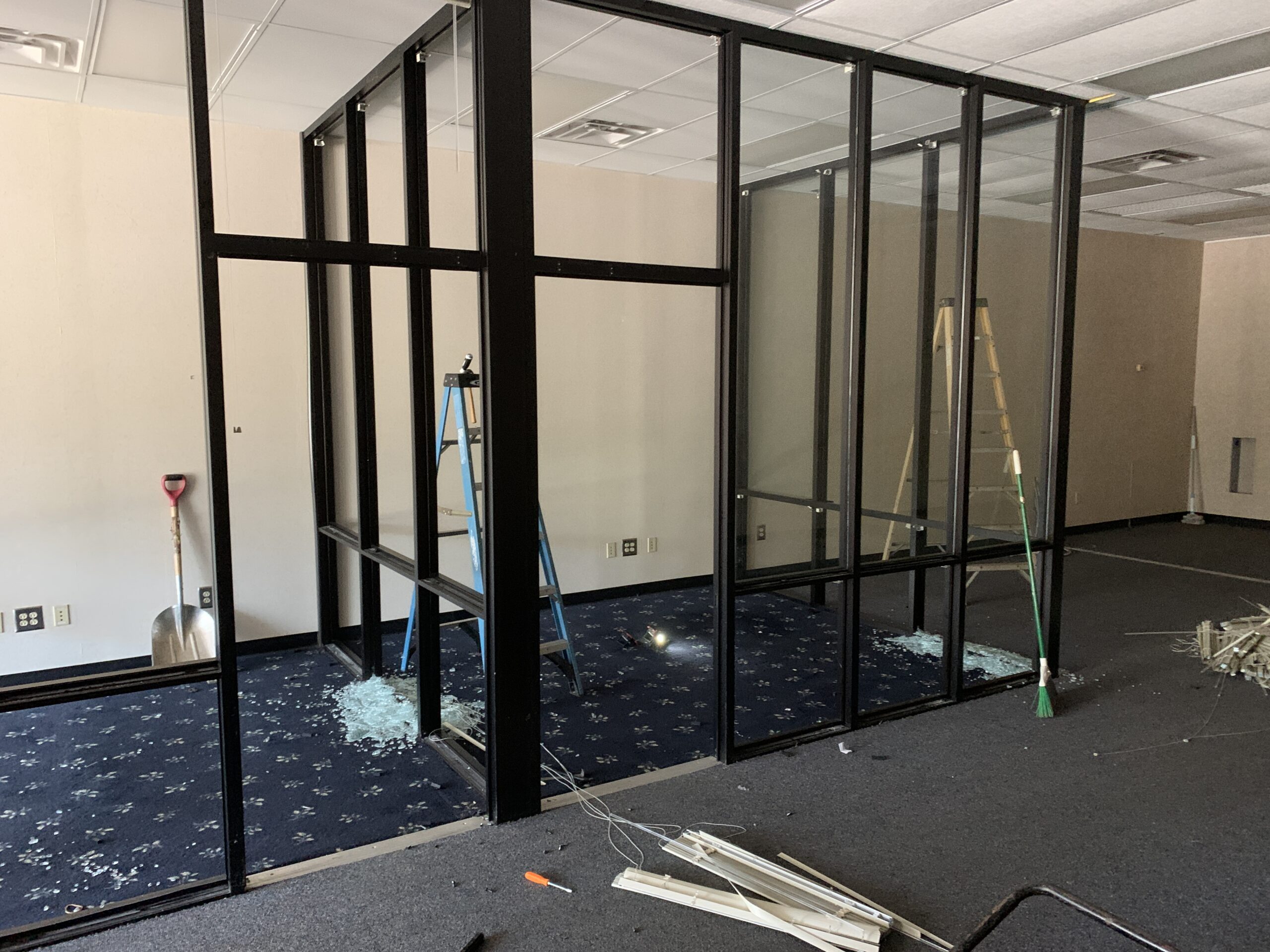 Evans demo office interior